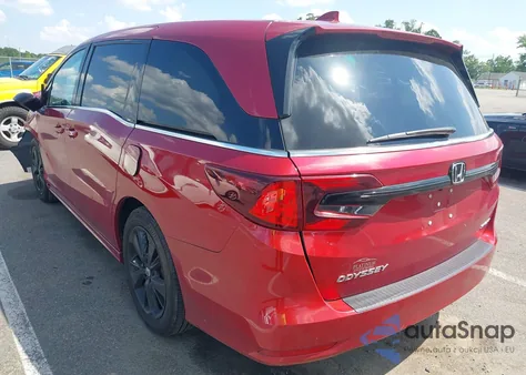 2023 Honda Odyssey Sport из США, поврежденный, VIN 5FNRL6H7XPB038432